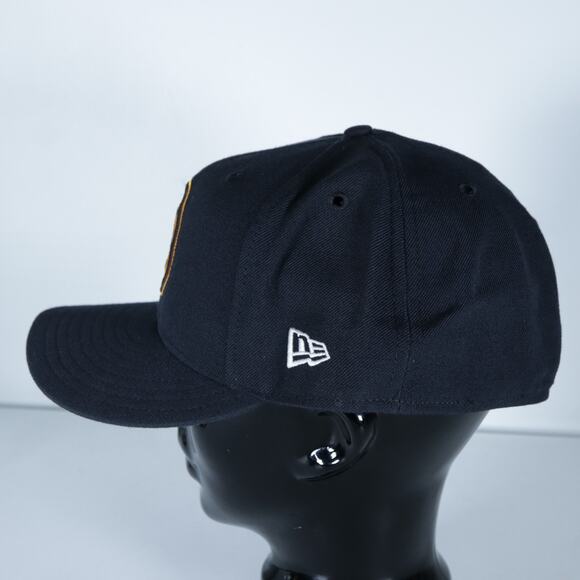 Boston Bruins New Era 59Fifty 5950 Fitted Hat Black Size 8 1/8 NHL Hockey - Picture 2 of 6